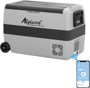Alpicool T50 50 litros Nevera camper portátil 12 V 24 V