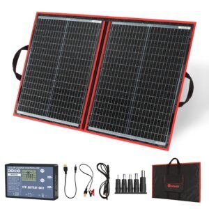 Placa solar portátil para camper
