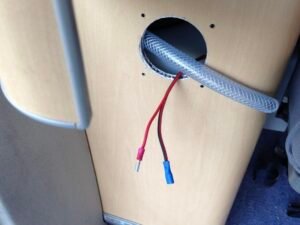 Agujero para ducha en Vw California