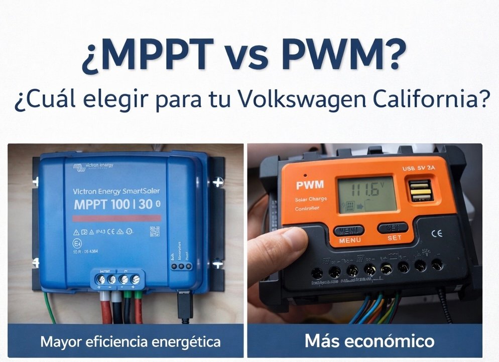 cias entre regulador MPPT y PWM